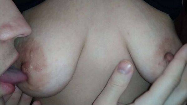 Amateur Teen Wife With Perfect Tits Gets Nipple Sucking Orgasm - veryfreeporn.com on v0d.com