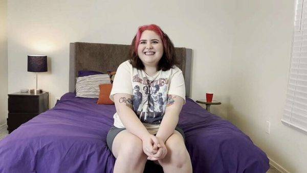 First Time Audition: Curvy PAWG Student Screams on Casting Couch - porntry.com on v0d.com