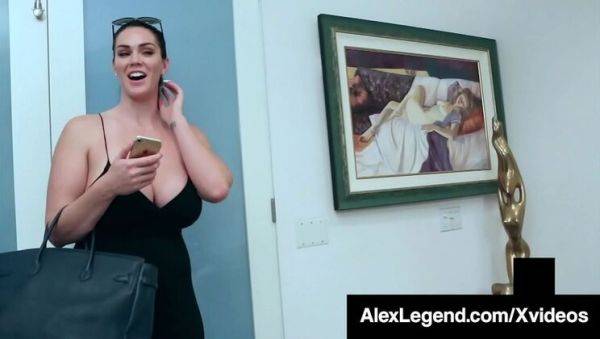 Alison Tyler Big Boobs Brunette Gets Fucked Hard By Alex Legend's Huge Cock - xxxfiles.com on v0d.com