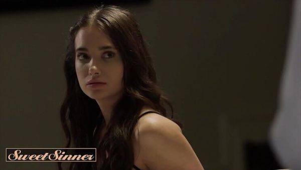 Petite shy stepdaughter Gia Paige gets naughty with big dick daddy - Sweet Sinner - xxxfiles.com on v0d.com