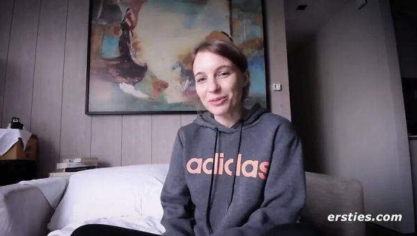 German Amateur Lesbians Lindsey Cruz and Horny Julia's Zoom Call Turns Into Wet Pussy Fucking With Big Natural Tits - xxxfiles.com - Germany on v0d.com