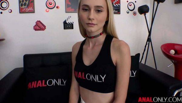 Anal Only Alicia Williams: Tiny Teen Takes Huge Cock in Hardcore Anal Tryout - porntry.com on v0d.com