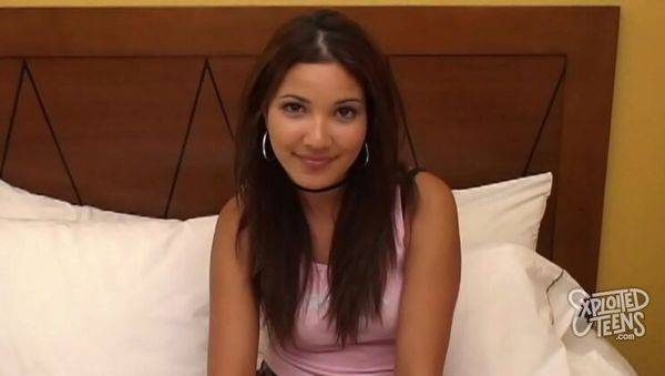 Tall Brazilian Teen Blowjob and Hardcore Fucking with Amateur Couple - porntry.com - Brazil on v0d.com