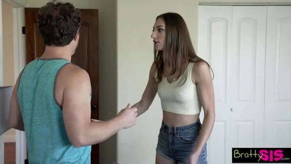 Step Sister's BFF Andi Rose Demands Dick Now - Blowjob, Spanking, Big Ass Fuck - veryfreeporn.com on v0d.com