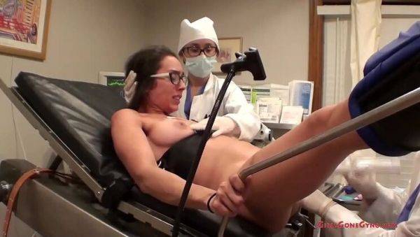 Doctor Tampa's Orgasm Research Trailer - Lilly Hall & Katie St Ives in Medical Fetish Nurse Exam - xxxfiles.com on v0d.com