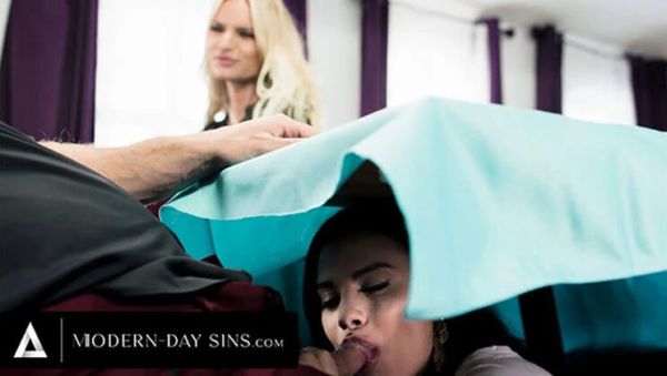 Busty Wife Rachael Cavalli Gets Doggystyle Bang From Husband After His Mistress Violet Starr Blowjob - xxxfiles.com - Britain on v0d.com