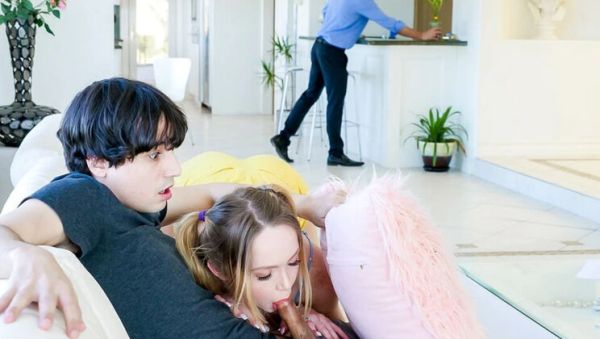 19 Year Old Step Sister Fucks Behind Stepdad's Back - Horny Teen Sibling Sex - xxxfiles.com - Britain - North Korea - Usa on v0d.com