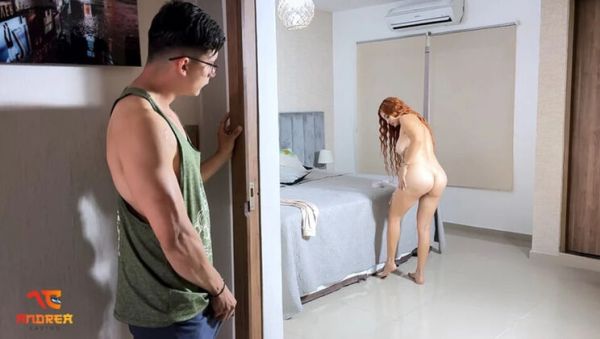 Busty Colombian StepMom Andrea Castro Takes Virgin StepSon's Cock - Rough Hardcore Sex & Big Tits Riding - veryfreeporn.com - Spain - Colombia on v0d.com