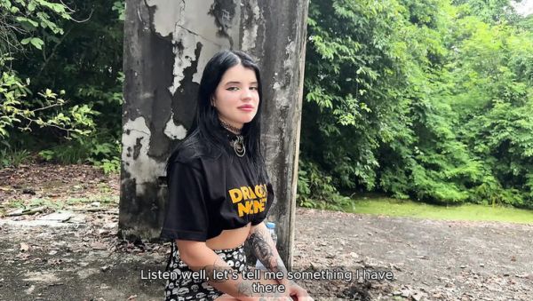SkinLovers - Alt Girl Date Turns Into Hard Fuck & Deep Blowjob in Abandoned Place - xxxfiles.com - Russia on v0d.com
