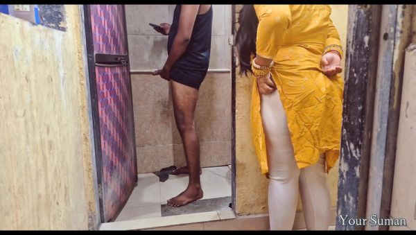 Indian Stepsister Catches Stepbrother in Bathroom with Huge Cock - Desi Sex with Myra - xxxfiles.com - Britain - India on v0d.com