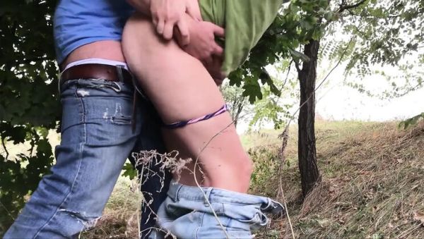 Anna Shpilman MILF Pissing & Fucking in Woods - Outdoor Anal Doggystyle with Big Ass Closeup - xxxfiles.com on v0d.com
