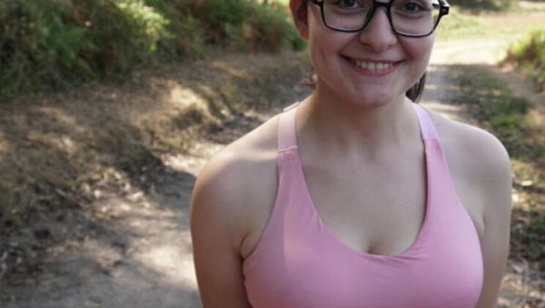 Amateur Teen Sports Buddy Gives Blowjob and Takes Creampie in Forest - Homemade Spanish 4K Porn - veryfreeporn.com - Spain on v0d.com