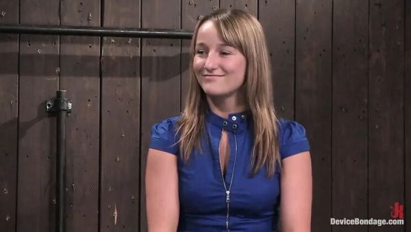 Jessie Cox Fucked Hard with Ball Gag & Bondage - Blonde Slut Begs for Cum - veryfreeporn.com - Britain on v0d.com