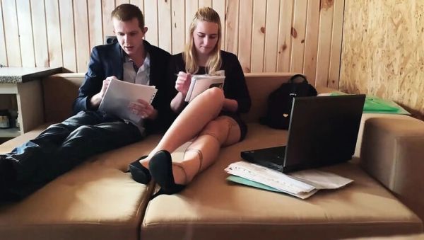 SweetAndFlow Helps Blonde Teen With Homework Then Fucks Her Tight Pussy - xxxfiles.com on v0d.com