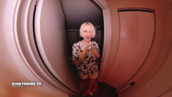 KinkyHome Hardcore Sex: Blonde MILF Pegging & Pussy Fucking Cumshot - veryfreeporn.com - Britain on v0d.com