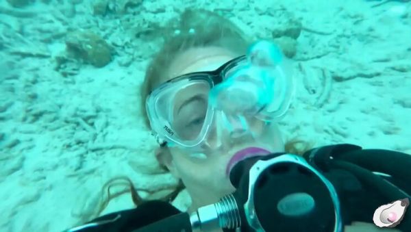 Supergirl Fucked Hard by Horny Octopus - Big Clit MILF Solo Underwater Sex - porntry.com - Usa on v0d.com