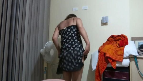 My Wife's Huge Dildo on the Beach - Big Cumshot on Her Beautiful Ass - porntry.com on v0d.com