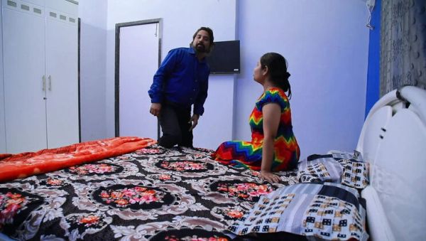 Desi Bhabhi Gets Anal Sex From Loan Officer At Her House - Rough Doggy Style & Deep Throat - porntry.com - India on v0d.com