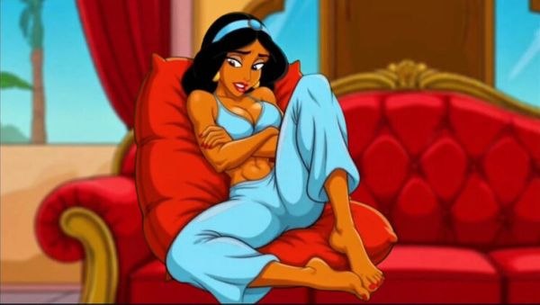 Princess Jasmine pussy rubs magic lamp for hot hentai pleasure - Octopussy cartoon sex parody - veryfreeporn.com - India on v0d.com