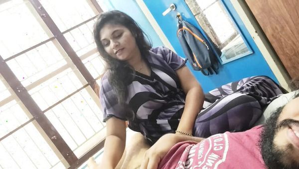 Hot Indian Stepmom Gives Blowjob to Stepson in Mall - Cheating Housewife Seduces Son - porntry.com - India on v0d.com