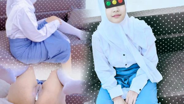 Indonesian Hijab Schoolgirl Stepsister Creampie - Tight Pussy Fucked Hard by Brother in Uniform - porntry.com - Indonesia on v0d.com