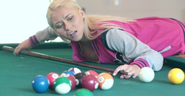 The pretty b*** Marsha May has sex with her nice boyfriend on the table. - alphaporno.com on v0d.com