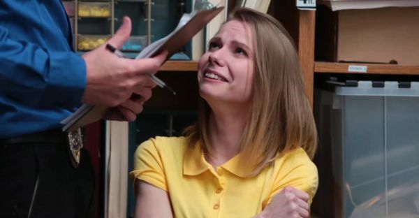 Skinny teen Catarina Petrov rides cock in the store - alphaporno.com on v0d.com