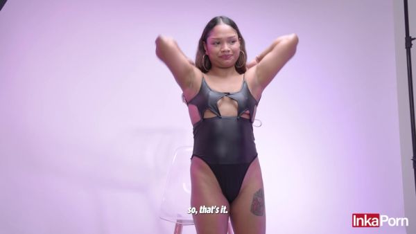18-year-old Brunette Debutante Passes Her First Casting For Inkaporn - Jay Rose - desi-porntube.com - India on v0d.com