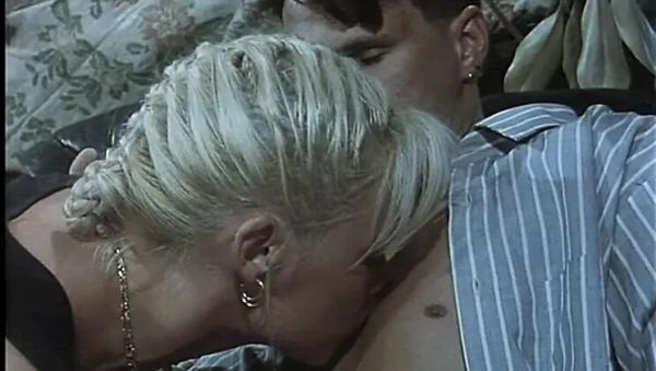 Blonde & Brunette Babes Threesome Blowjob with Perfect Bodies - Vintage European Sex - porntry.com - Italy on v0d.com