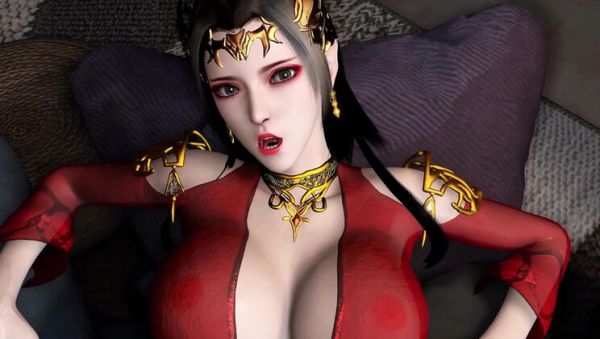 Big Boobs MILF in Hot Lingerie Gets Hard Fuck - 3D Asian Cartoon Sex - xxxfiles.com on v0d.com
