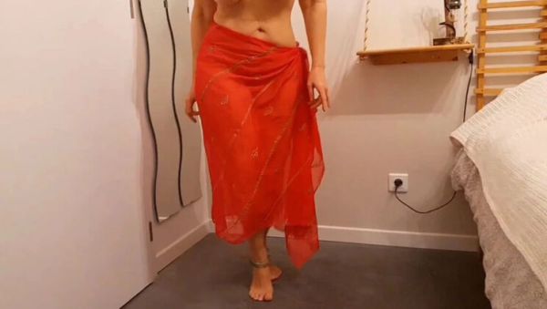 Selena701 Amateur MILF Foot Fetish & Belly Dancing Leads to Hot Sex & Orgasm - porntry.com on v0d.com
