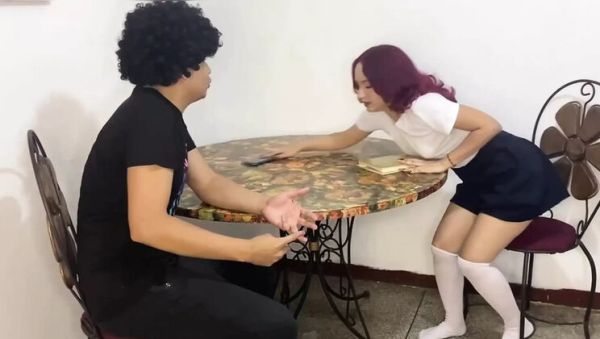 Stepdaughter Bibirabbit sucks my cock after being rude - Latina teen with big ass homemade - porntry.com - Venezuela on v0d.com