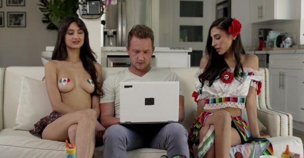 Van Wylde's big dick pleases three stunning babes in an HD threesome - alphaporno.com on v0d.com
