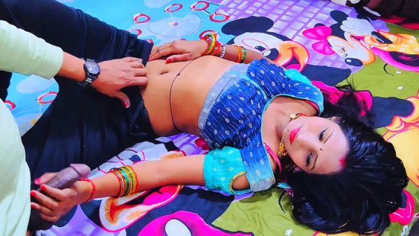 Desi Indian Bhabhi Outdoor Sex - Village Teen Anal Creampie & Squirting in Hindi - porntry.com - India on v0d.com