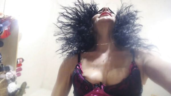Masked Italian MILF Pantyhose Ass Fucked with Cucumber & Dirty Talk - veryfreeporn.com - Italy on v0d.com