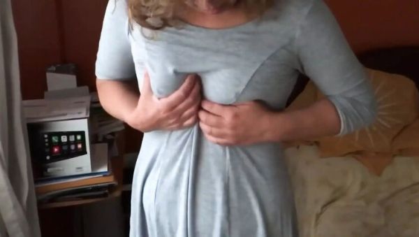 Amateur Wife Loves Showing Off Her Ass in Lingerie to See Hard Cocks - xxxfiles.com on v0d.com