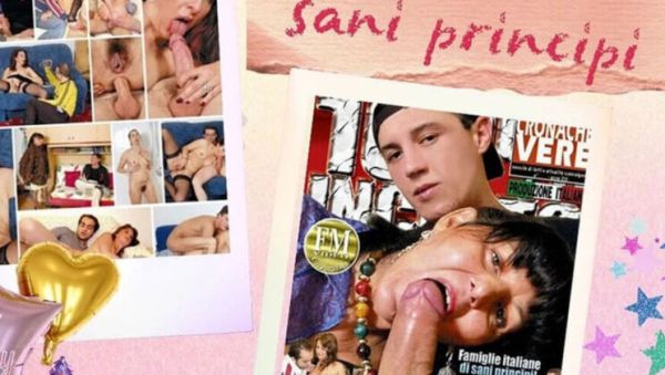 Italian Family Vintage Anal: Veronica Rossi Takes Big Natural Tits Doggy Style with Cum in Mouth - veryfreeporn.com - Italy on v0d.com