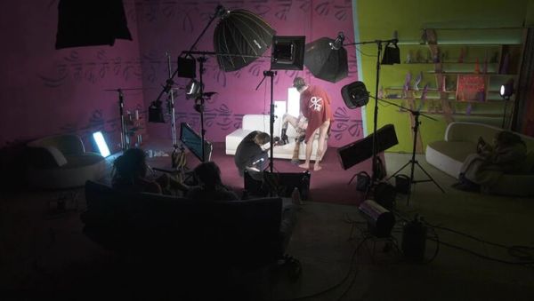 Time Lapse BTS Anal Show with Anuskatzz & Lisa Rocketcock - Petite Tattooed Teens Use Dildo & Sex Toys - porntry.com on v0d.com