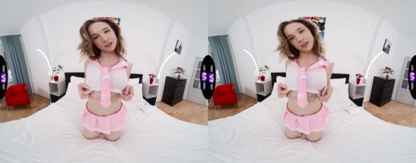Alice Klay plays with her pussy in a captivating vr scene - alphaporno.com on v0d.com