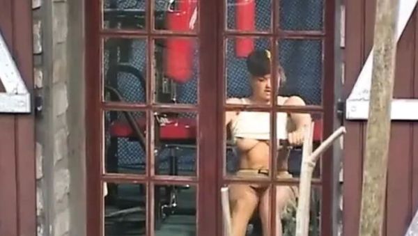 German Teen in Short Skirt Gets Anal Fuck From Gardener - veryfreeporn.com - Germany on v0d.com