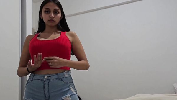 Busty Stepsister Deep Throat Blowjob & Creampie - Big Cock POV Fuck - veryfreeporn.com - Spain - Argentina on v0d.com
