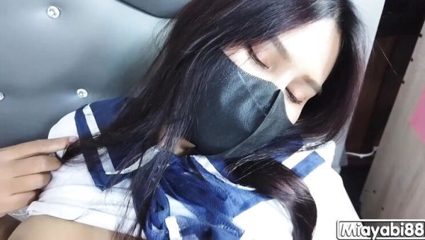 POV Fucking Thai Student in School Uniform & Fishnet Stockings - Asian Cosplay Teen Moans - veryfreeporn.com - Japan - Thailand on v0d.com