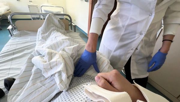 Eva Keks The Naughty Nurse Gives Special POV Blowjob in Shower - Russian MILF Deepthroat & Cum in Mouth - xxxfiles.com - Russia - Latvia on v0d.com