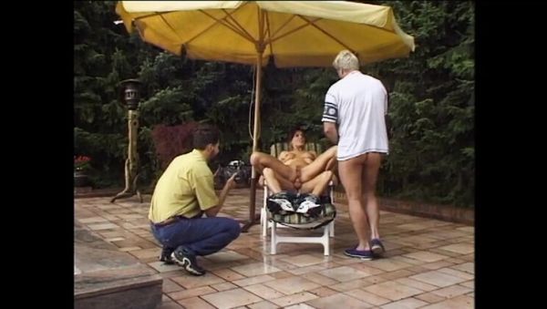 Fantastic Busty MILF Takes Two Big Cocks - Anal & Cum in Mouth Threesome - veryfreeporn.com - Germany on v0d.com