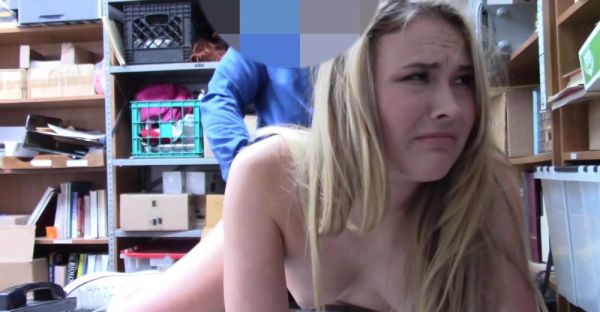 Teen Alyssa sucks massive cop cock in HD - alphaporno.com on v0d.com