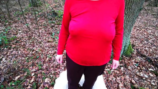 Big Busty Tits Slapped Hard Outdoor in Autumn BDSM Public Sex - xxxfiles.com on v0d.com