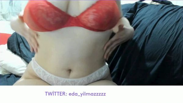 Turkish MILF Dirty Talk & Pussy Fingering with Big Natural Tits and Cumshot - porntry.com - Turkey on v0d.com