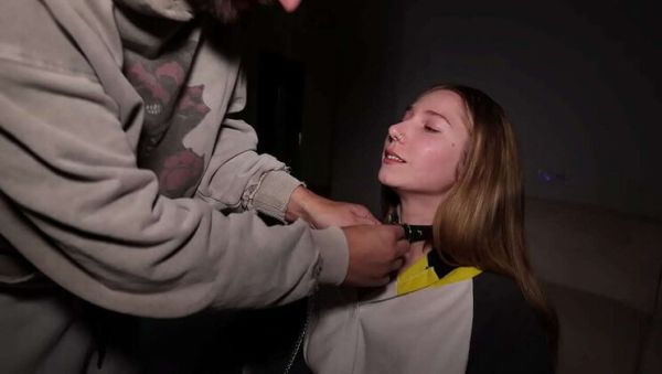 Amateur Busty Student Mila Pixie Gets Rough Hardcore Gangbang at Party with Big Cocks - porntry.com on v0d.com