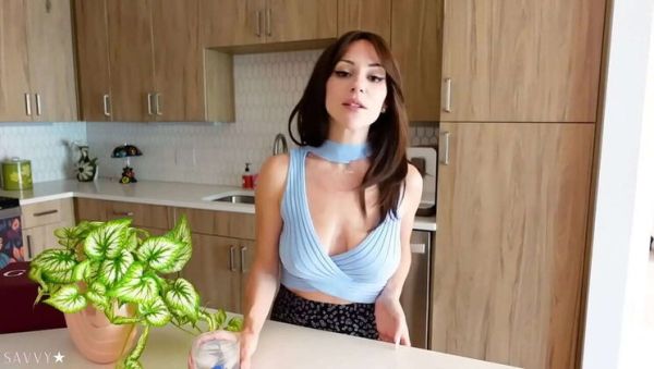 Step Mom Savvy Star Dirty Talk & Real Orgasm - Busty MILF with Big Natural Tits - porntry.com on v0d.com