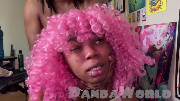 BBC Foursome with Busty Ebony Anal Slut and Pale White Girl - Deep Throat & Squirt - veryfreeporn.com on v0d.com